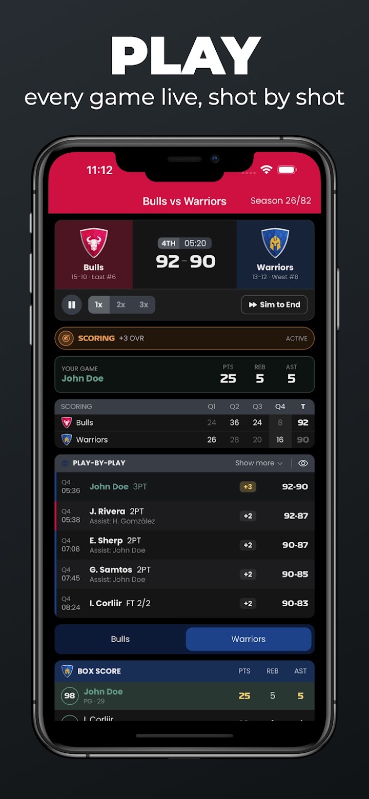Basketball Career Game 27 screenshot