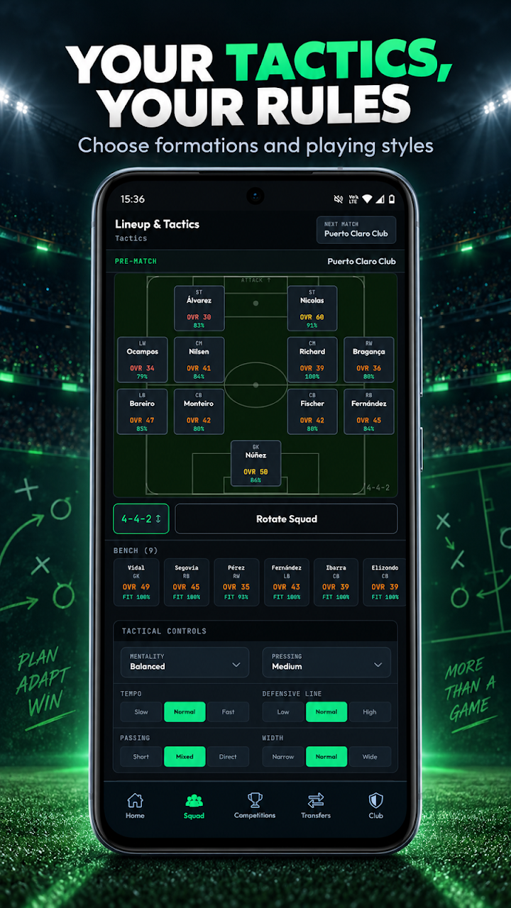 Super Manager FC: Football screenshot