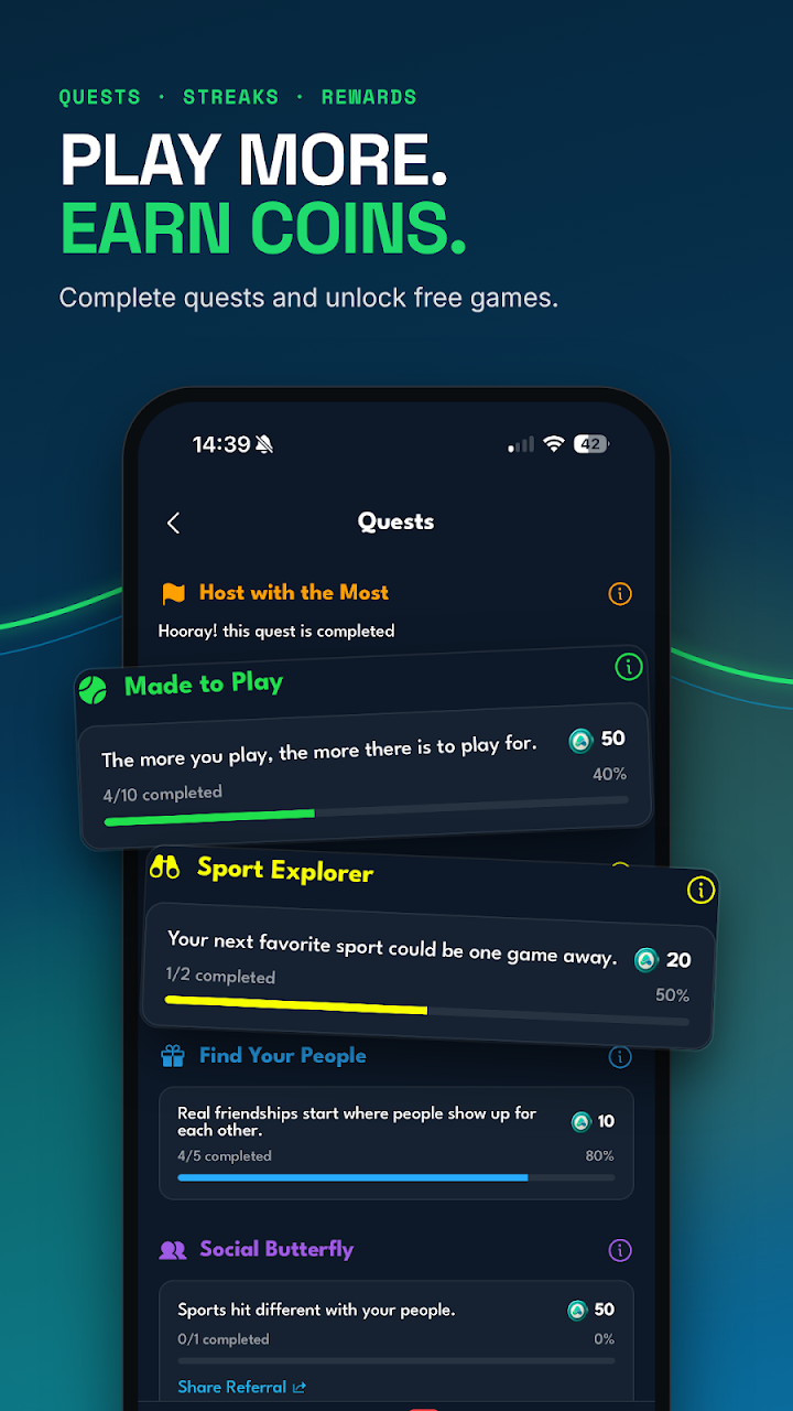 athme: Play Sports Meet People screenshot