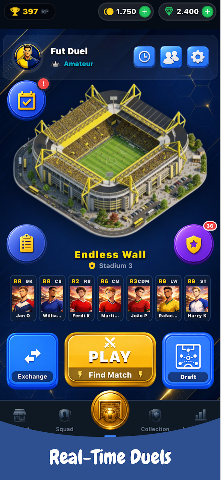 Fut Duel: Football Card Game screenshot