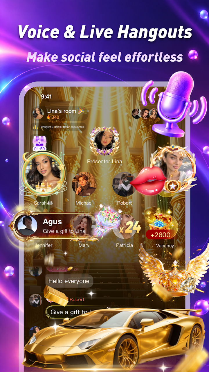 Chatty-voice party&game screenshot