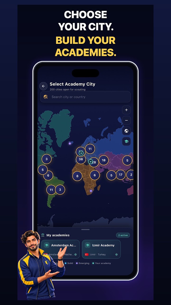 Legend Football Manager screenshot