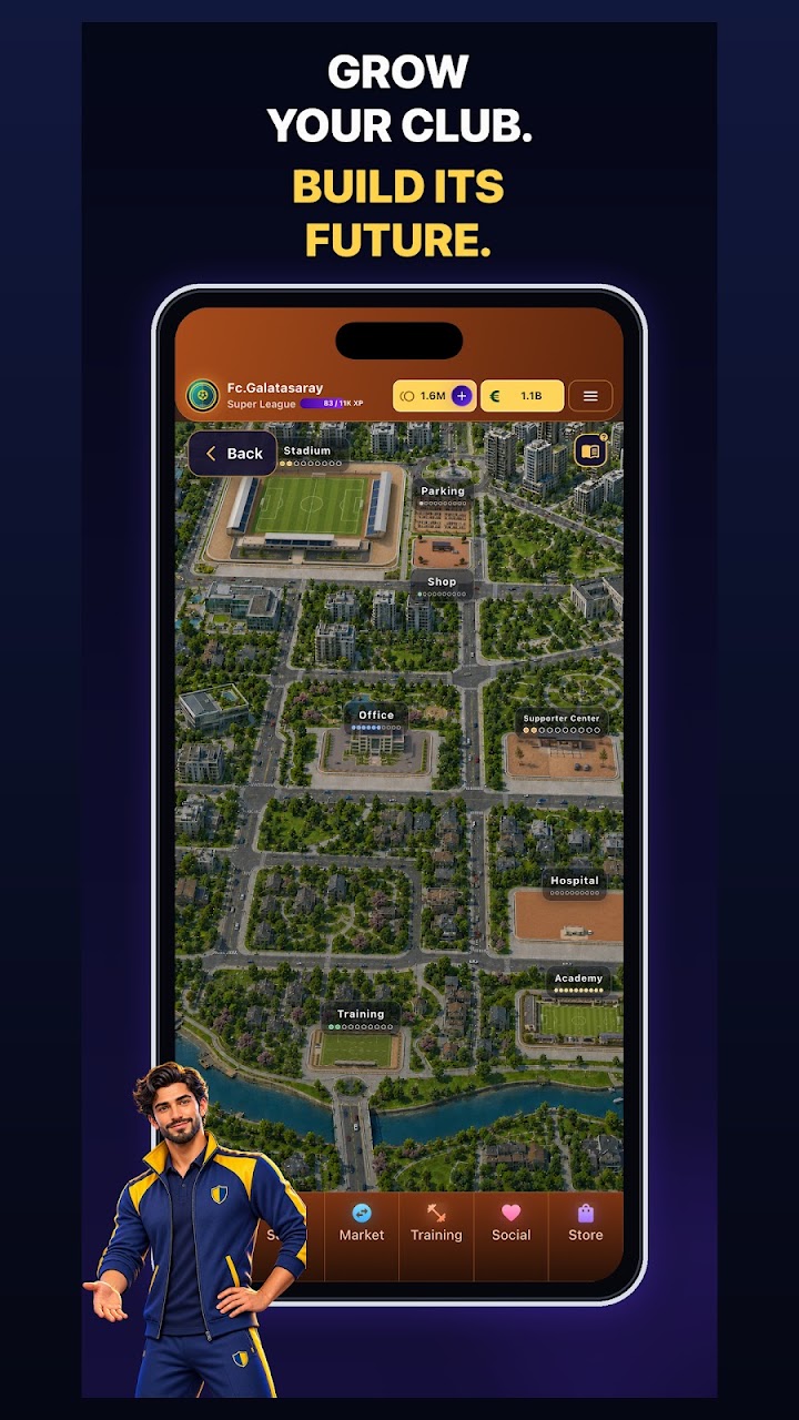 Legend Football Manager screenshot