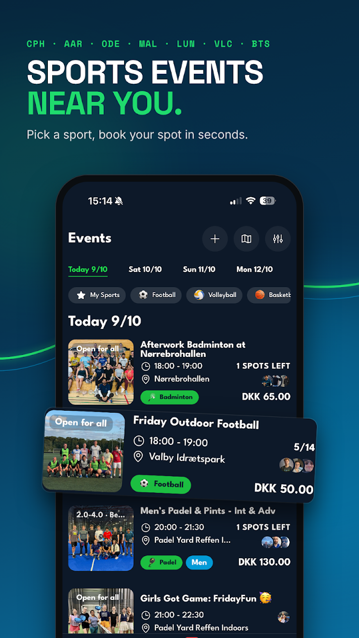 athme: Play Sports Meet People screenshot